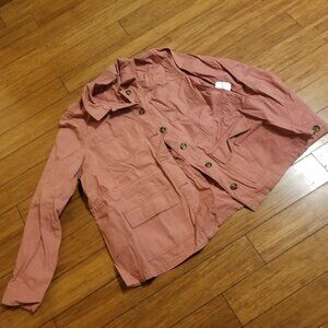 Peach Colored Blazer Style Jacket